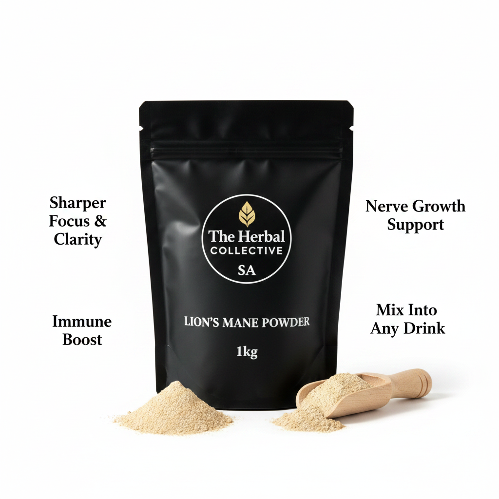 Lion's Mane Powder Benefits White